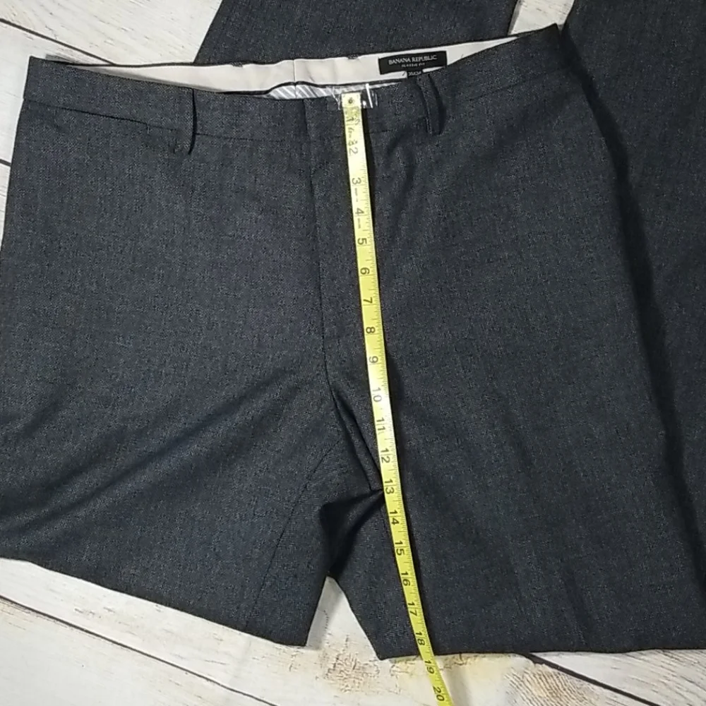 Banana Republic Grey Wool Classic Fit Pants